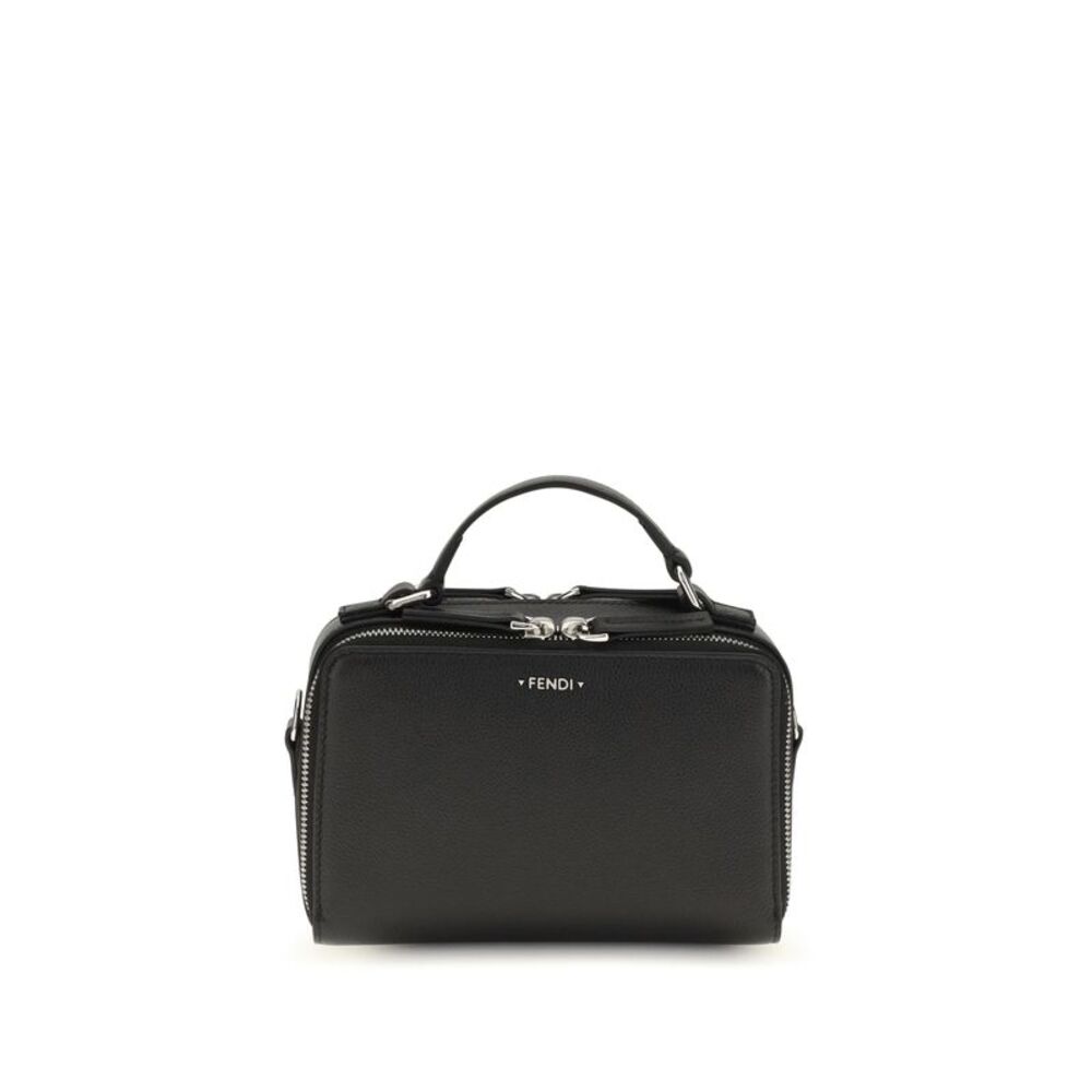 Fendi Men Calfskin Phone Holder Handbag